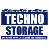 Voici le logo de la marque TECHNOSTORAGE qui représente son identité graphique.