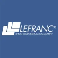 Voici le logo de la marque LEFRANC SAS qui représente son identité graphique.
