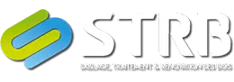 Voici le logo de la marque STRB qui représente son identité graphique.