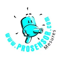 Voici le logo de la marque PROSENSOR qui représente son identité graphique.