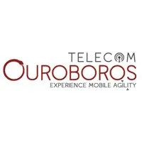 Voici le logo de la marque OUROBOROS qui représente son identité graphique.