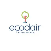 Voici le logo de la marque ECOD'AIR qui représente son identité graphique.
