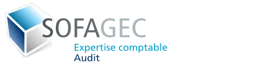 Voici le logo de la marque SOFAGEC qui représente son identité graphique.