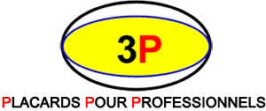 3 P - PLACARD POUR PROFESSIONNEL logo