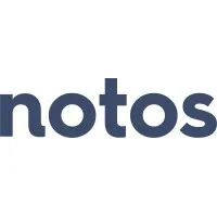 Voici le logo de la marque NOTOS qui représente son identité graphique.