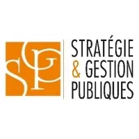 Voici le logo de la marque STRATEGIES ET GESTION PUBLIQUES qui représente son identité graphique.