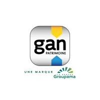 Voici le logo de la marque GAN PATRIMOINE qui représente son identité graphique.
