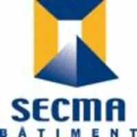 Voici le logo de la marque SECMA BATIMENT qui représente son identité graphique.