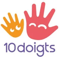 Voici le logo de la marque N.B.C. (10 DOIGTS * DIX DOIGTS) qui représente son identité graphique.