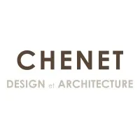 Voici le logo de la marque CHENET DESIGN ET ARCHITECTURE qui représente son identité graphique.