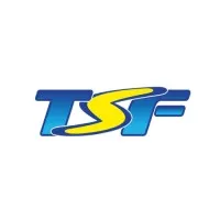 Voici le logo de la marque TSF DISTRIBUTION qui représente son identité graphique.