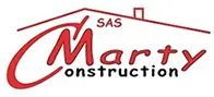 MARTY CONSTRUCTION logo