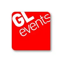 Voici le logo de la marque GL EVENTS SUPPORT qui représente son identité graphique.