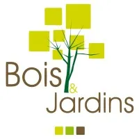 Voici le logo de la marque BOIS ET JARDINS qui représente son identité graphique.