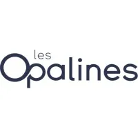 Voici le logo de la marque LES OPALINES (RESIDENCE LES OPALINES) qui représente son identité graphique.