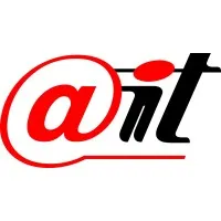 Voici le logo de la marque AUTOMATISMES INDUSTRIELS DE TOULOUSE (A.I.T.) qui représente son identité graphique.