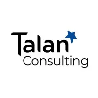 Voici le logo de la marque TALAN CONSULTING qui représente son identité graphique.