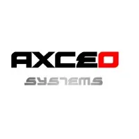 Voici le logo de la marque AXCEO SYSTEMS qui représente son identité graphique.