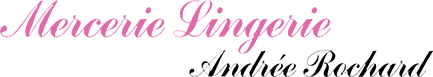 SARL A.J.L (MERCERIE - LINGERIE ANDREE ROCHARD) logo