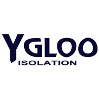 Voici le logo de la marque YGLOO ISOLATION qui représente son identité graphique.