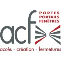 Voici le logo de la marque ACCES CREATION FERMETURES qui représente son identité graphique.