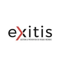 Voici le logo de la marque EXITIS qui représente son identité graphique.