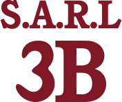 3 B logo
