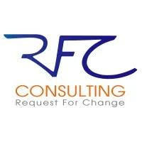 Voici le logo de la marque RFC CONSULTING qui représente son identité graphique.