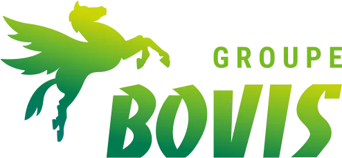 Voici le logo de la marque BOVIS MIDI PYRENEES qui représente son identité graphique.