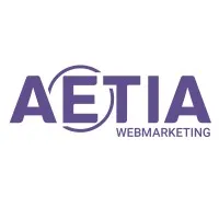 Voici le logo de la marque AETIA INFORMATIQUE qui représente son identité graphique.
