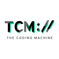 Voici le logo de la marque THE CODING MACHINE qui représente son identité graphique.