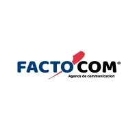 Voici le logo de la marque FACTOCOM qui représente son identité graphique.