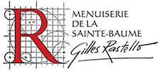 Voici le logo de la marque MENUISERIE DE LA SAINTE BAUME qui représente son identité graphique.