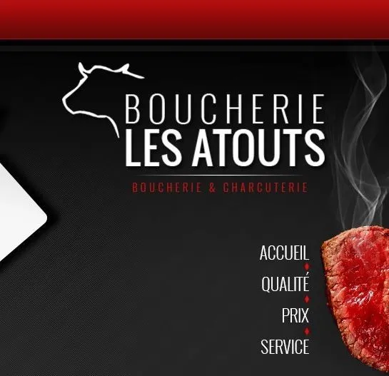 BOUCHERIE LES ATOUTS logo