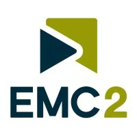 Voici le logo de la marque POLE EMC2 qui représente son identité graphique.