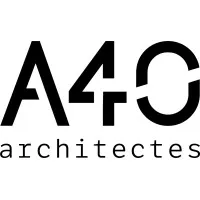 Voici le logo de la marque GROUPE A40 ARCHITECTES qui représente son identité graphique.