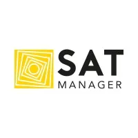 Voici le logo de la marque SOCIETE D'APPLICATION TECHNIQUE MANAGER (SAT MANAGER) qui représente son identité graphique.