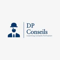 Voici le logo de la marque DP CONSEILS qui représente son identité graphique.