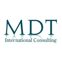 Voici le logo de la marque MDT INTERNATIONAL CONSULTING (MDT INTERNATIONAL CONSULTING) qui représente son identité graphique.