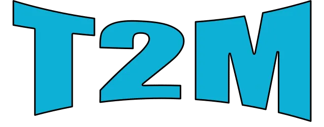 T2 M logo