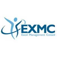 Voici le logo de la marque EXCEL MANAGEMENT CONSEIL (EXMC) qui représente son identité graphique.