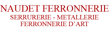 NAUDET FERRONNERIE logo