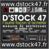 Voici le logo de la marque D'STOCK 47 qui représente son identité graphique.
