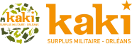 Voici le logo de la marque KAKI ORLEANS qui représente son identité graphique.