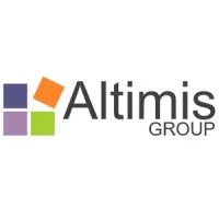 Voici le logo de la marque ALTIMIS GROUP qui représente son identité graphique.
