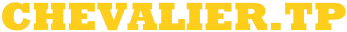 Voici le logo de la marque CHEVALIER TP qui représente son identité graphique.
