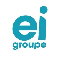 Voici le logo de la marque EI GROUPE (EI CONSULTING) qui représente son identité graphique.
