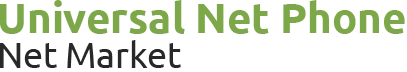 UNIVERSAL NET PHONE logo