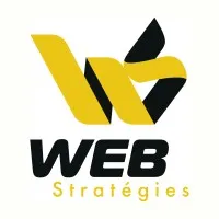 Voici le logo de la marque WEB STRATEGIES qui représente son identité graphique.
