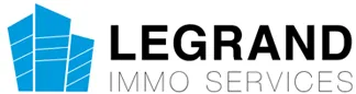 Voici le logo de la marque LEGRAND IMMO SERVICES (LIS) qui représente son identité graphique.